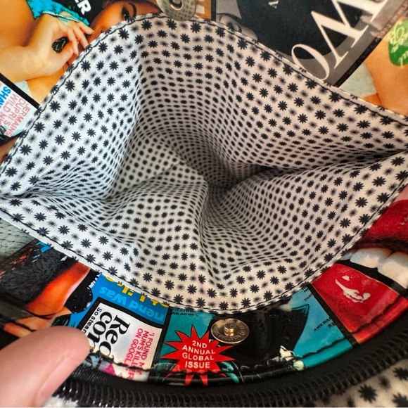 Vintage 90s Y2K Fashion Magazine Purse and Wallet Set - Picture 11 of 13